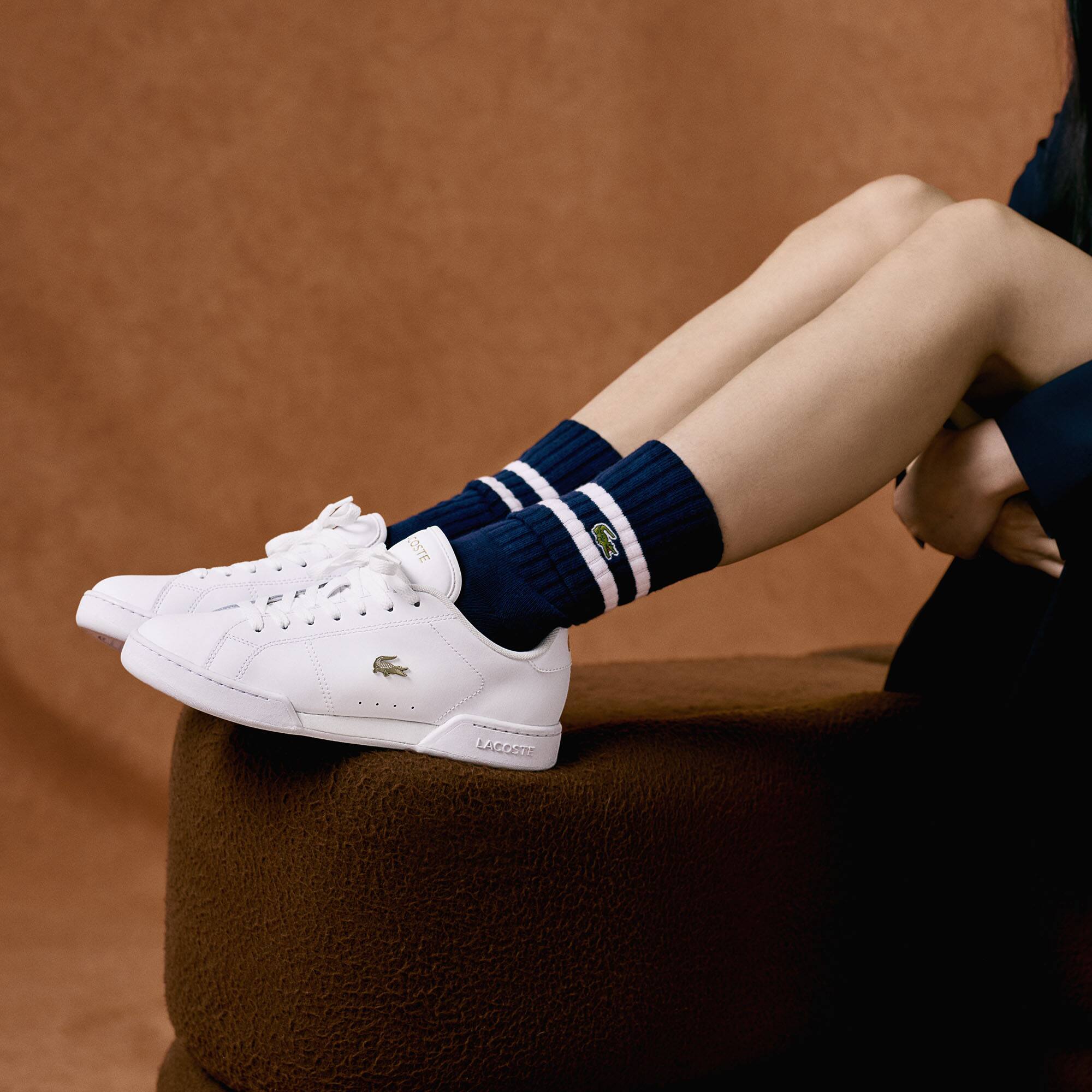 【LACOSTE】 ★ Women's Carnaby Cup Leather Sneakers ★ Women's Carnaby Cup Leather Sneakers - Sneakers - New In