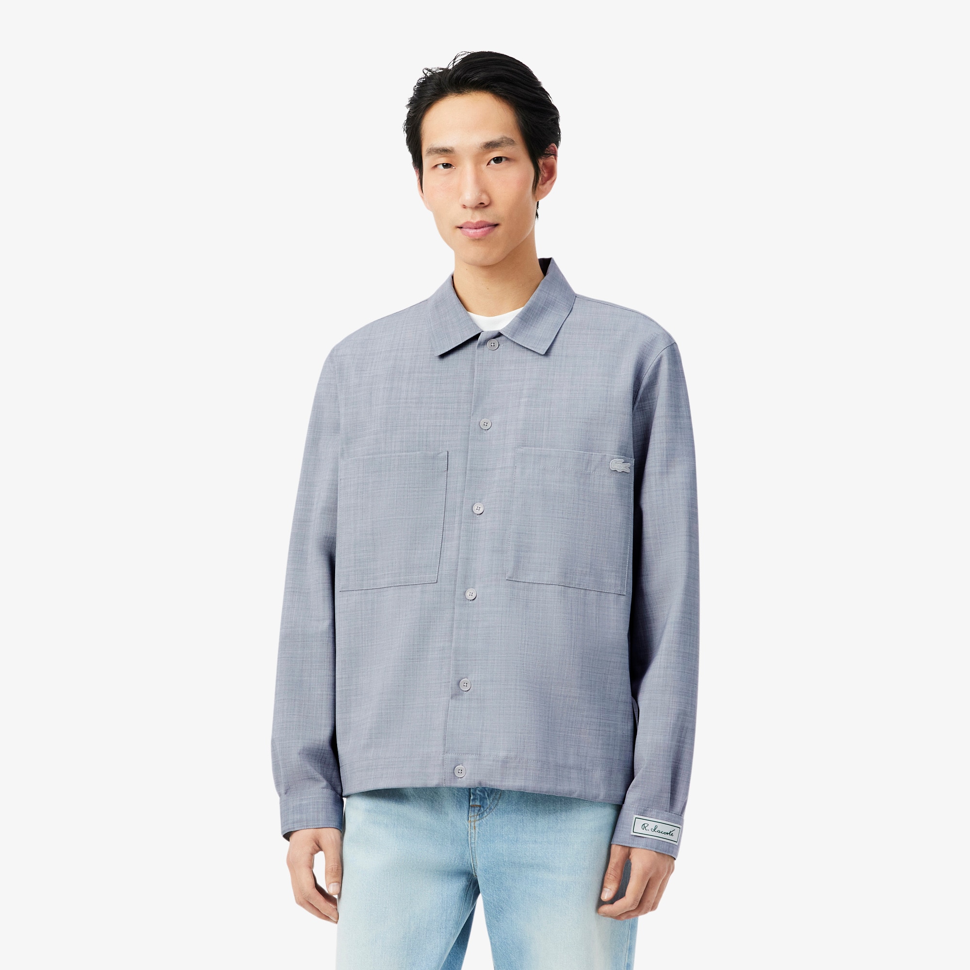 HUMAN MADE WOOL OVERSHIRT 長袖シャツ ジャケット S Oversized Wool Blend Overshirt - Button Down Shirts - New In 2026