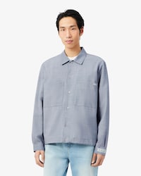 Oversized Wool Blend Overshirt