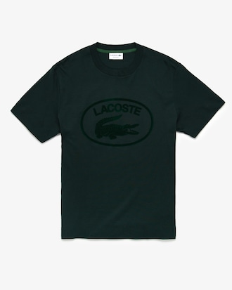 Men's Relaxed Fit Branded Cotton T-Shirt