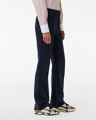 Women's High Waist Flared Dress Pants