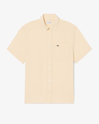 Men's Short Sleeve Linen Shirt  