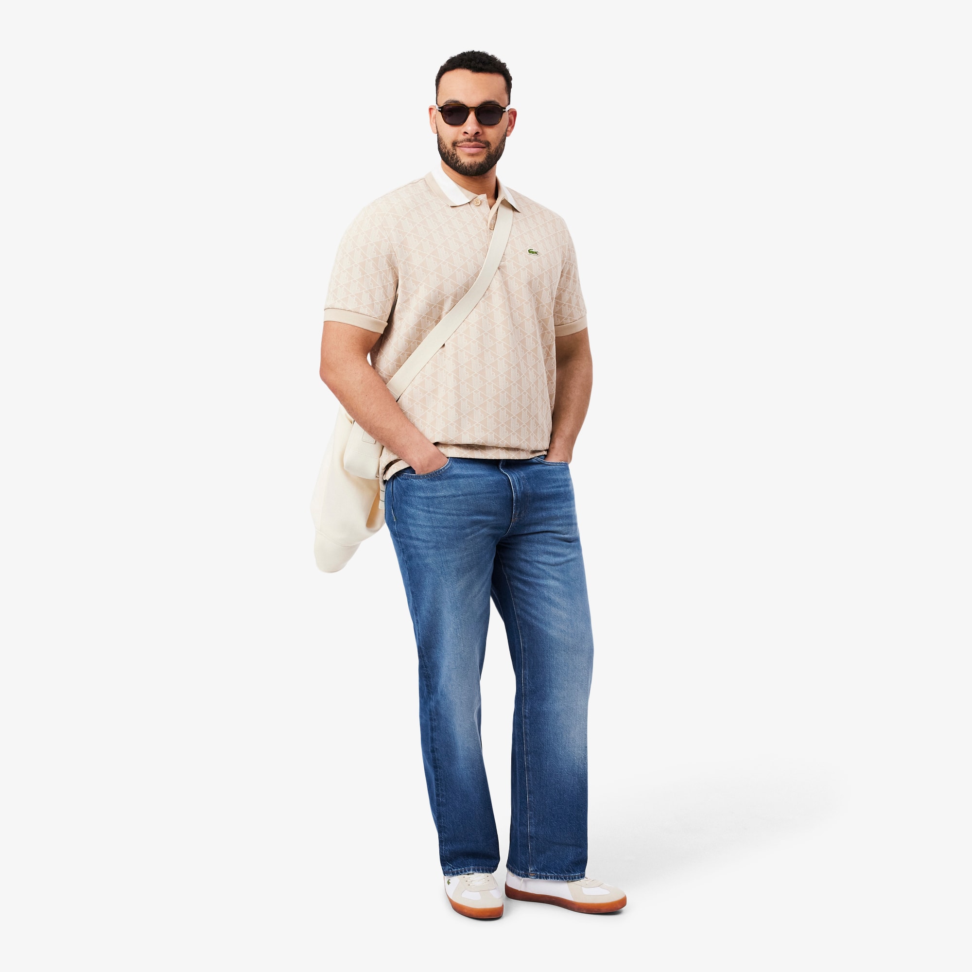 Men's 5-Pocket Straight Cut Indigo Jeans
