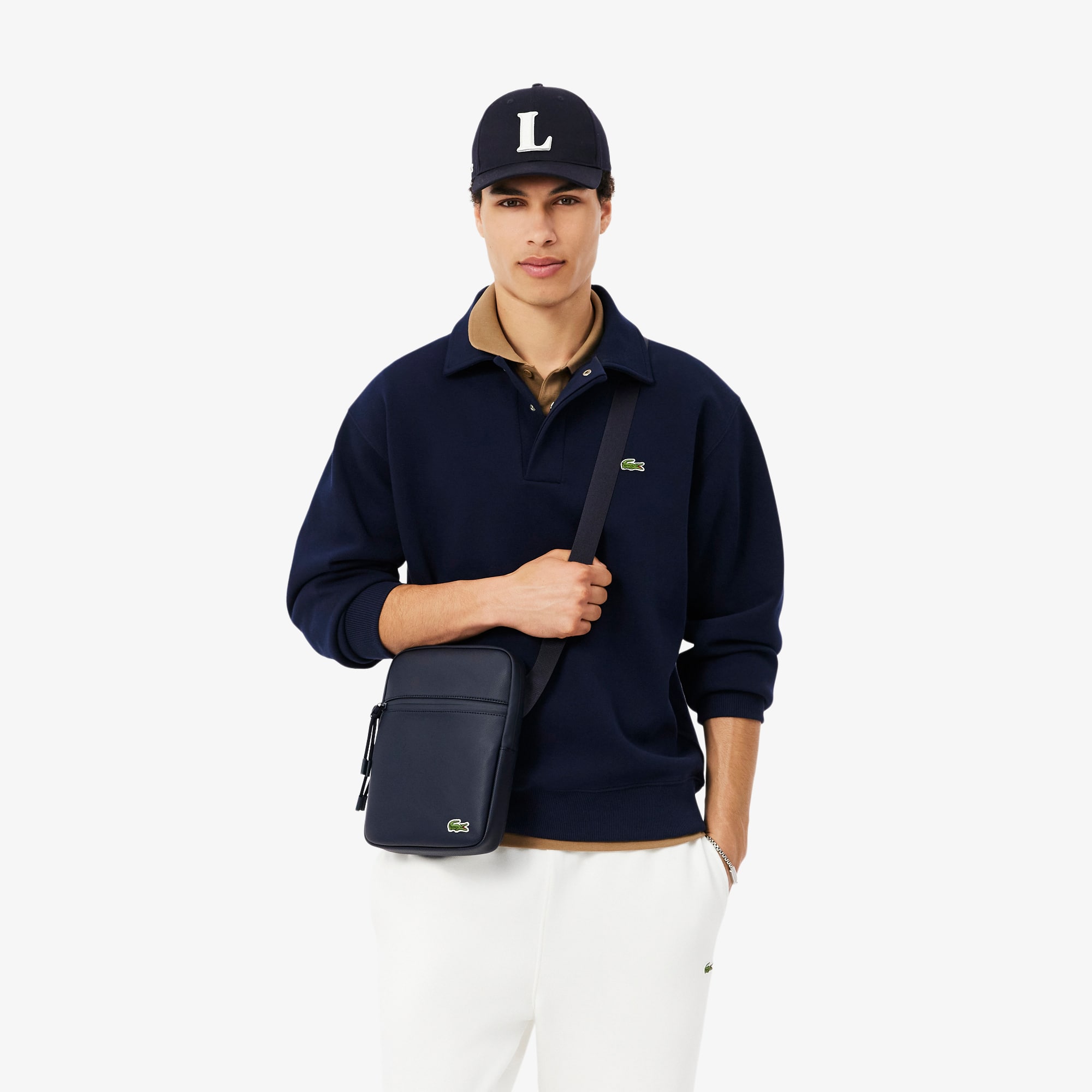 Medium LCST Piqué Satchel - Bags - New In 2026 | Lacoste