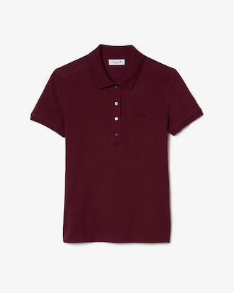 Women's L.12.D Slim Fit Stretch Mini Piqué Polo