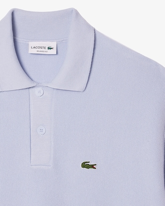 Men's Relaxed Fit Cotton Polo Sweater