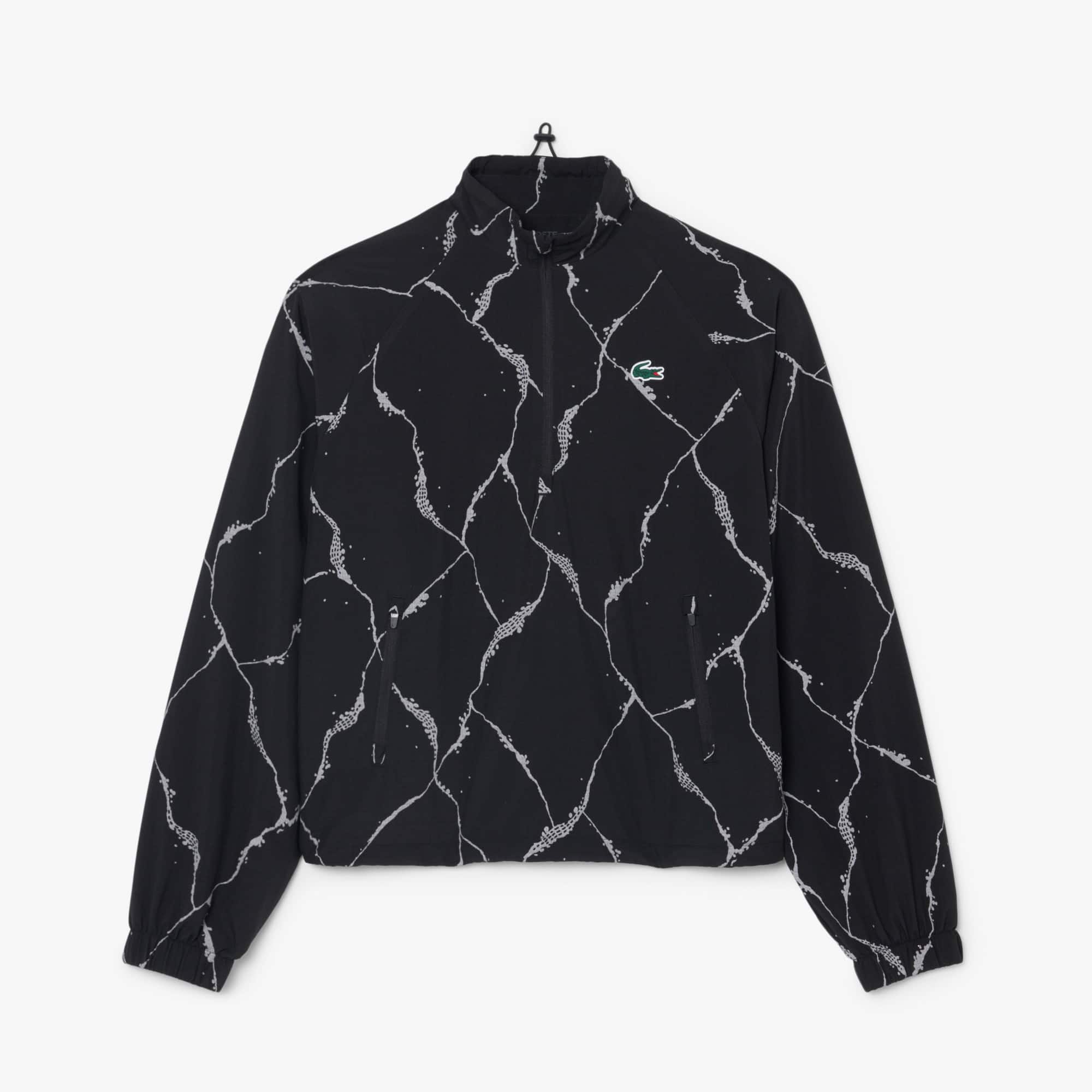 Reflective Crocodile Print Tennis Jacket - Jackets & Coats - New