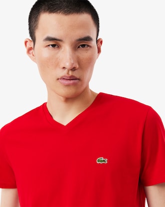 Men's Lightweight Pima Cotton V-Neck T-Shirt