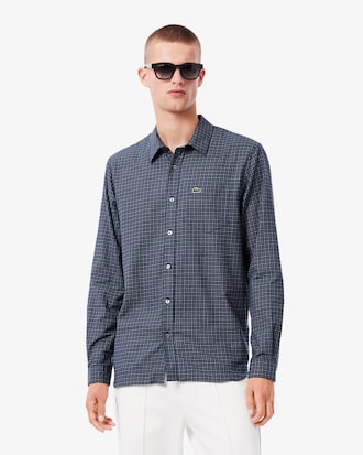 Men's Regular Fit Plaid Flannel Shirt