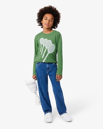 Long Sleeved Cotton T-Shirt