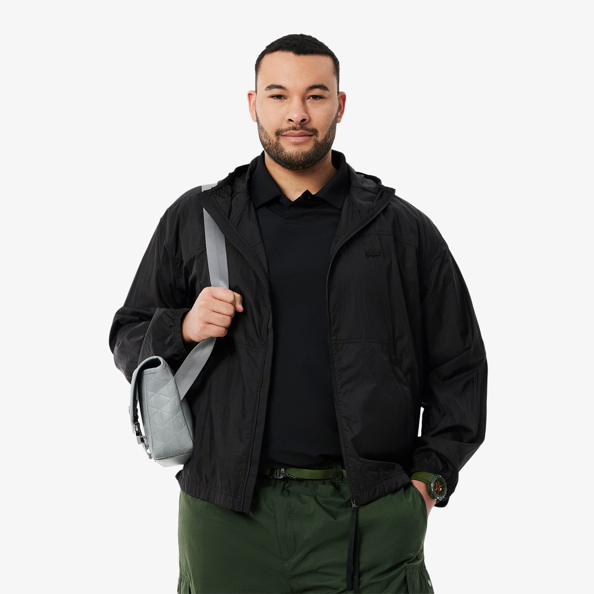 Men's Water-Repellent Nylon Jacket - Jackets & Coats - New In 2026