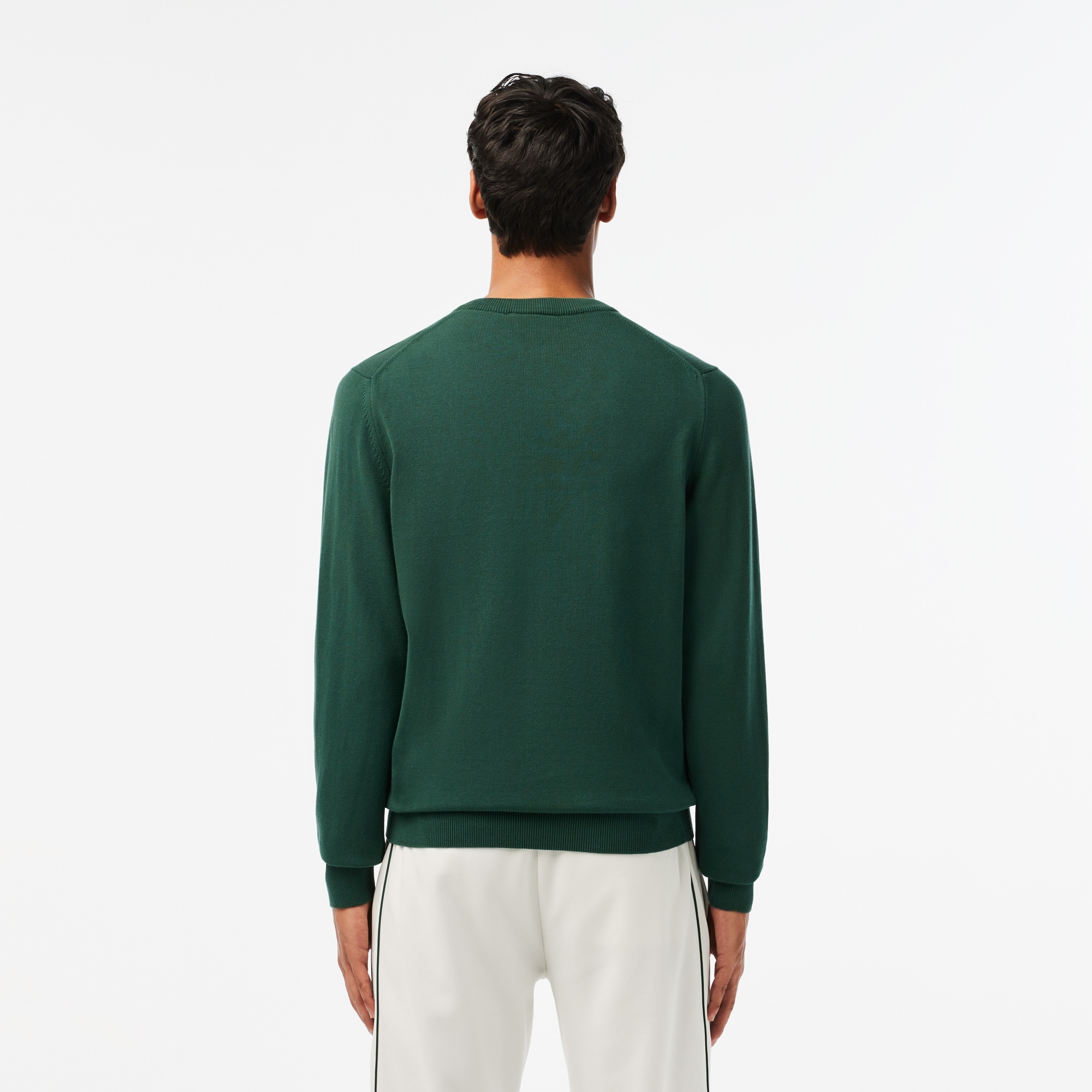 Men's Cotton V-Neck Sweater - Sweaters & Sweatshirts - New