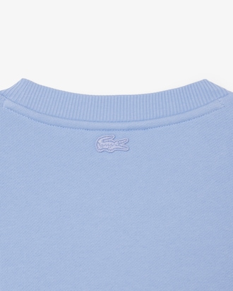 Men's Embroidered Motif Fleece Sweatshirt