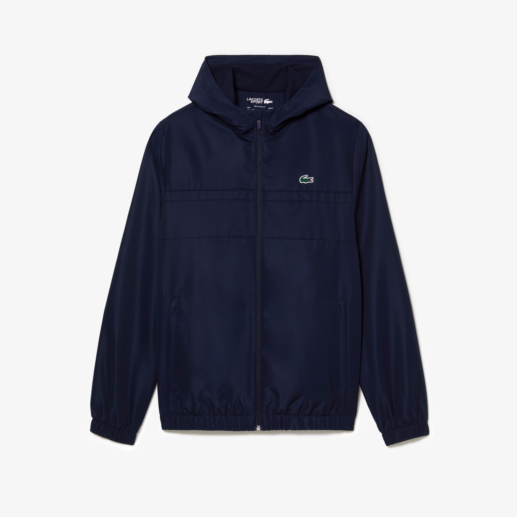 LACOSTE ネイビー マウンテンパーカー US L Men's Zip-Up Hoodie - Sweaters & Sweatshirts - New In 2026 | Lacoste