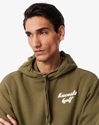 Sweatshirt &agrave; capuche Golf molleton imprim&eacute;
