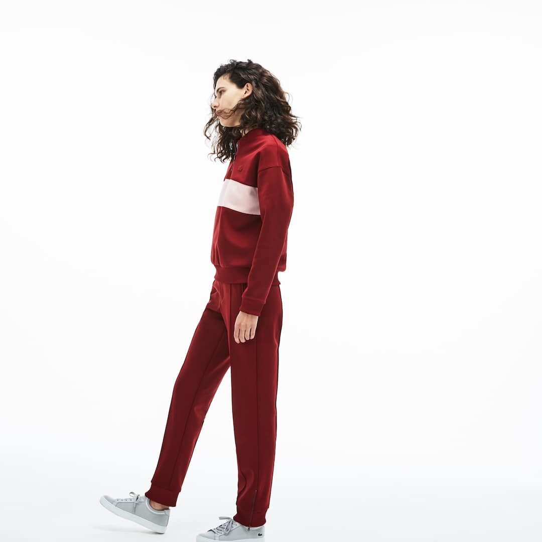 Pantalones Deportivos Con Cintura Alta Para Mujer Lacoste