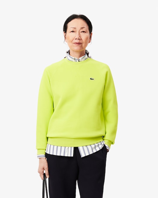 Women's Crew Neck Piqu&eacute; Sweatshirt