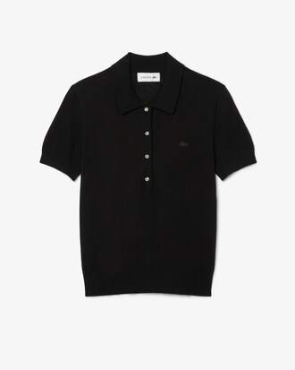 Regular Fit Cashmere Blend Diamant&eacute; Polo Shirt