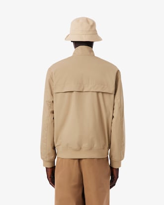 Water-Repellent Twill Harrington Jacket