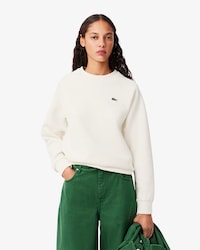 Women's Crew Neck Piqué Sweatshirt