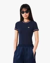 Women's Contrast Accent Jersey T-Shirt