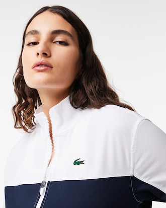 Women's Ultra Dry Colorblock Stretch Tennis Jacket