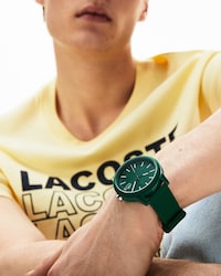 Men's Green Silicone Strap 12.12 Watch