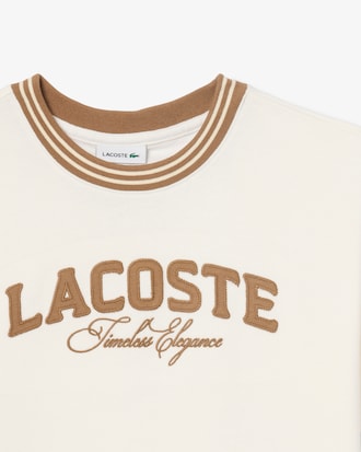 T-shirt coton marquage Lacoste