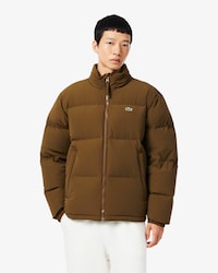 Men's Water-Repellent Hooded Down Jacket