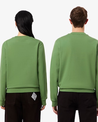 Embossed Fleece Sweatshirt