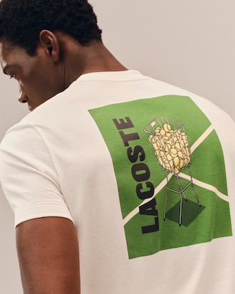 Ultra Dry Printed Tennis T-shirt