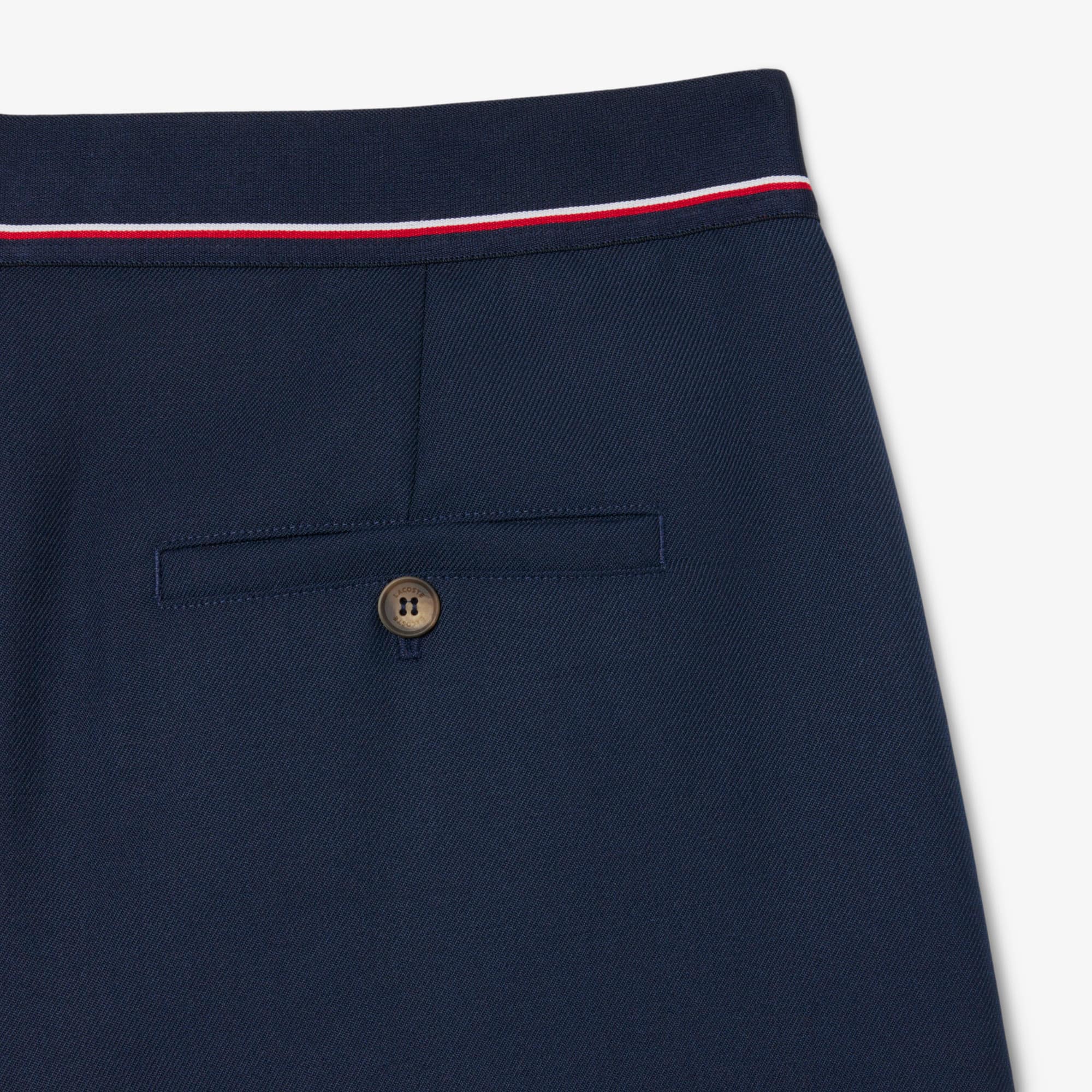 Women's Oversized Wool Blend Pleated Pants