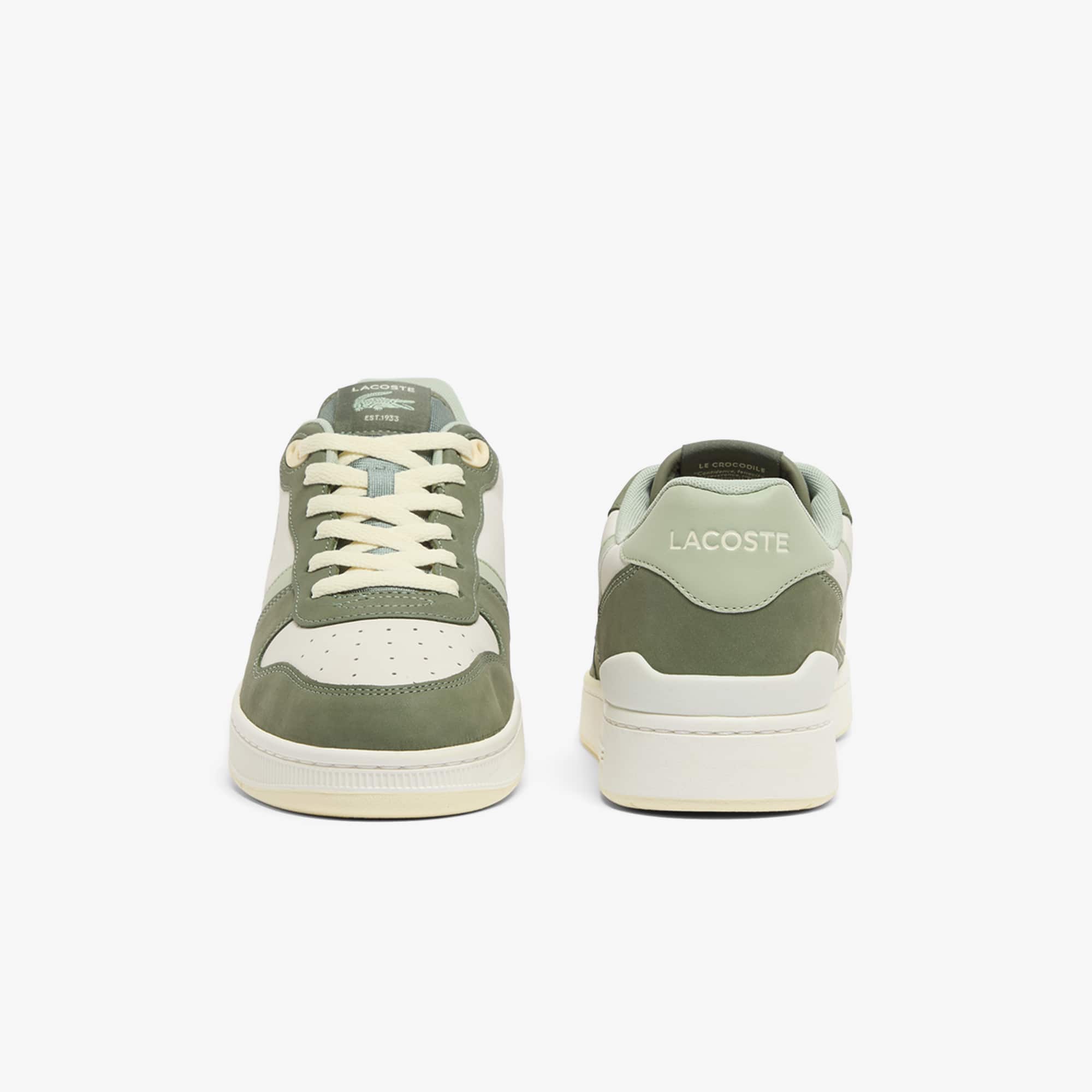 Men's T-Clip Set Leather Sneakers - Sneakers - New In 2026 | Lacoste