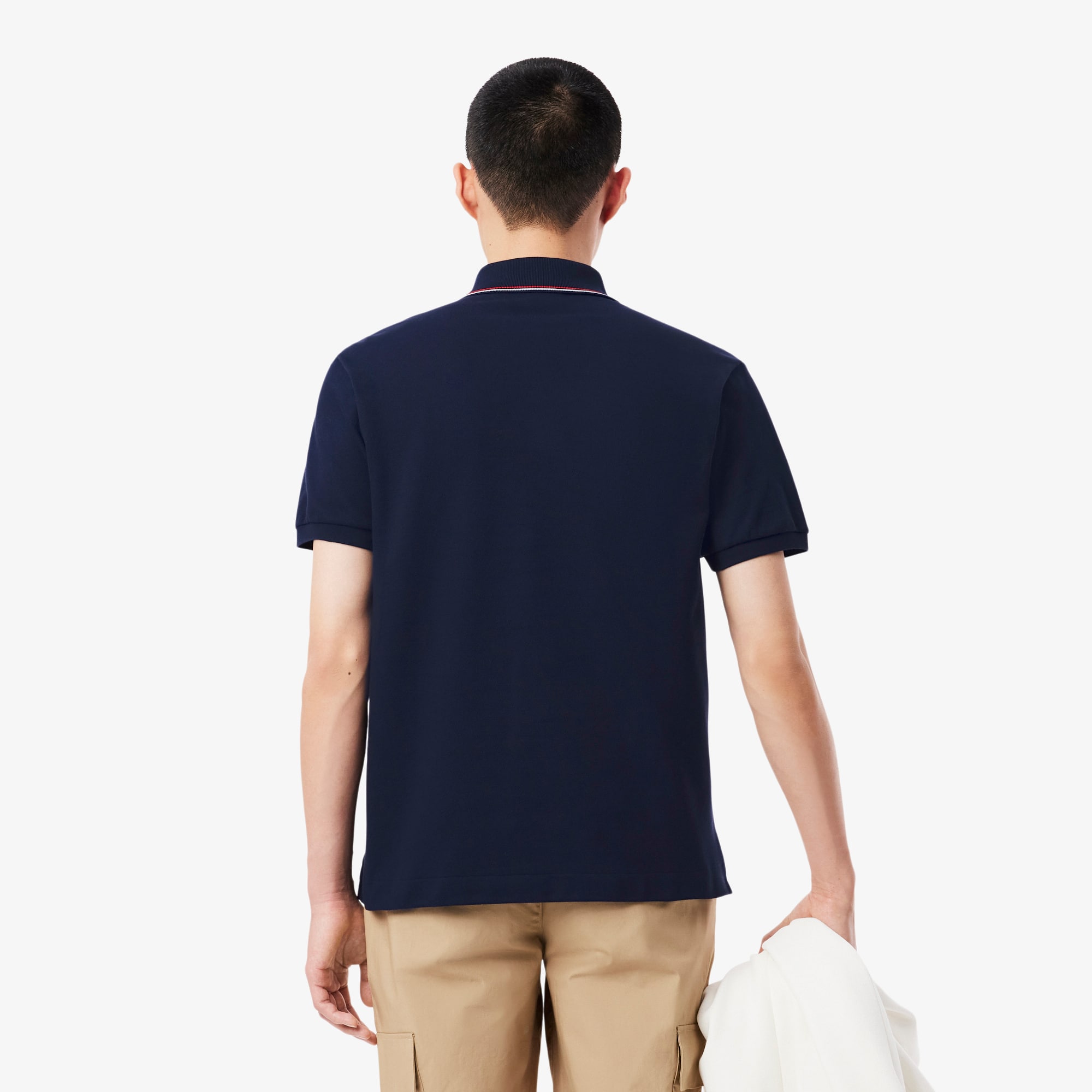 LACOSTE L.12.12 ポロシャツ Navy 2XL➕3XLセット Men's Classic Fit L.12.12 Embroidered Shield Polo - Polo Shirts