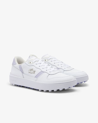 Women's T-Clip Golf Leather Golf Shoes