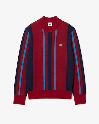 Men's Archive Edition High-Neck Striped Sweater