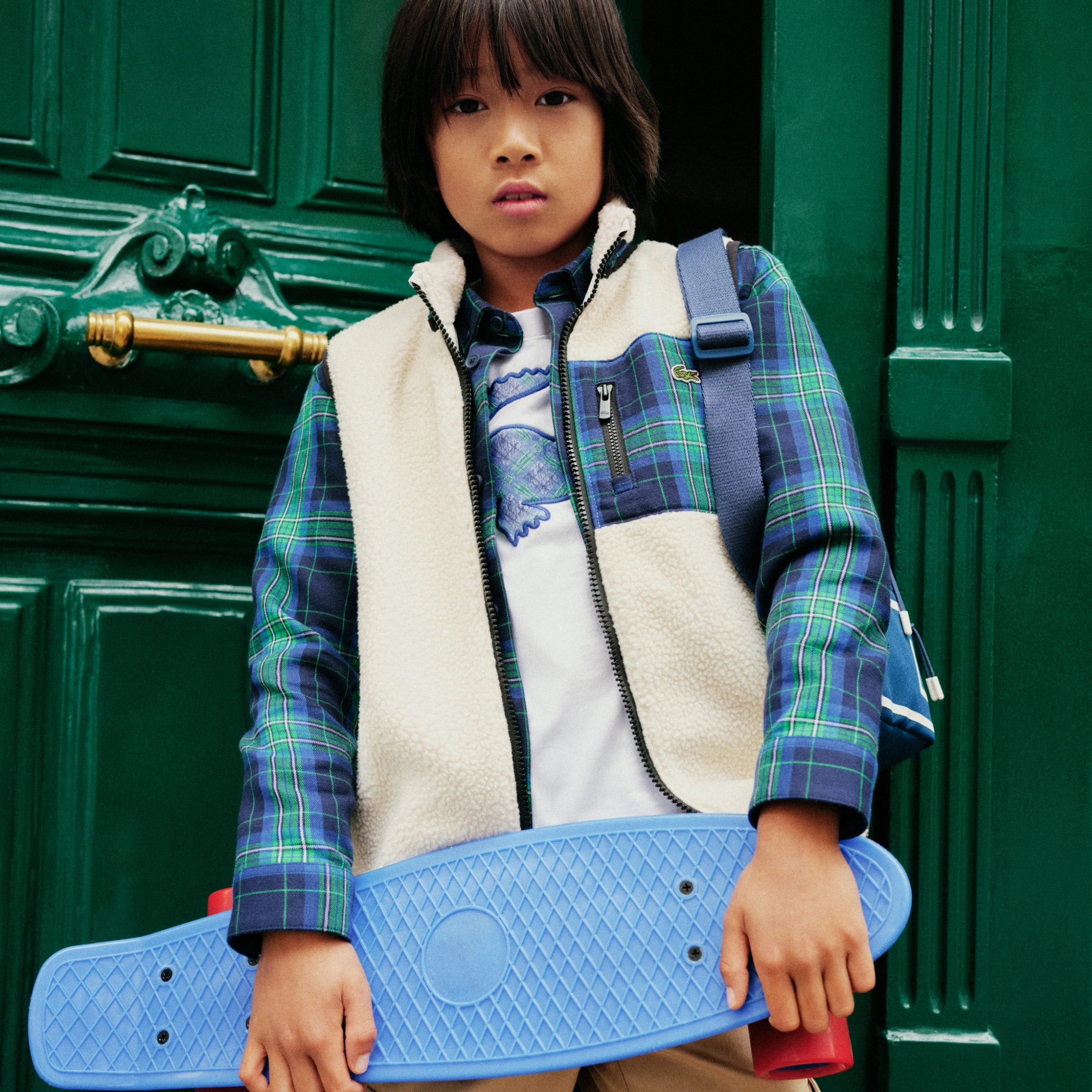 Boys' Sleeveless Sherpa Fleece Vest - Teens Jackets & Coats - New