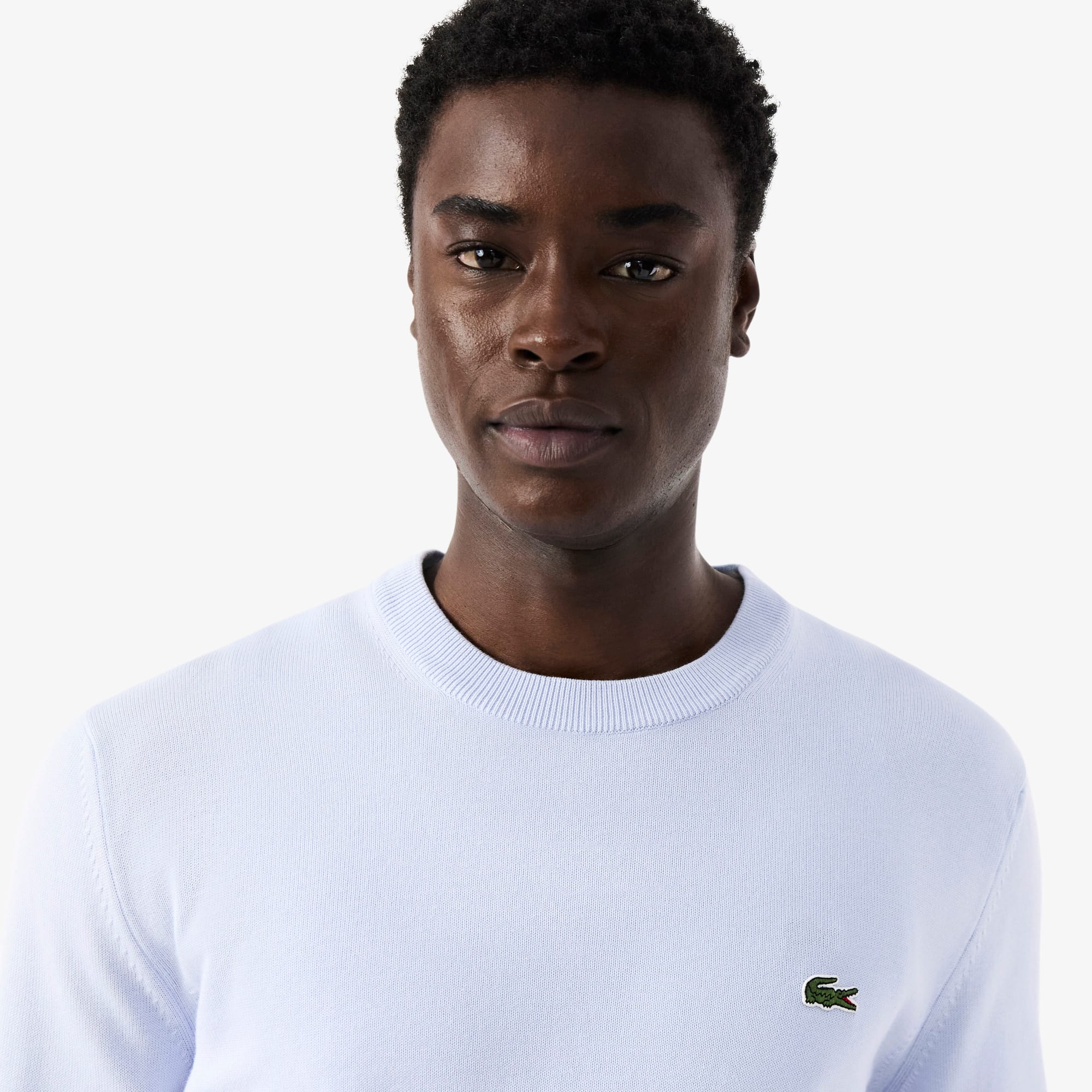 Men's Crew Neck Cotton Sweater - Sweaters & Sweatshirts - New In