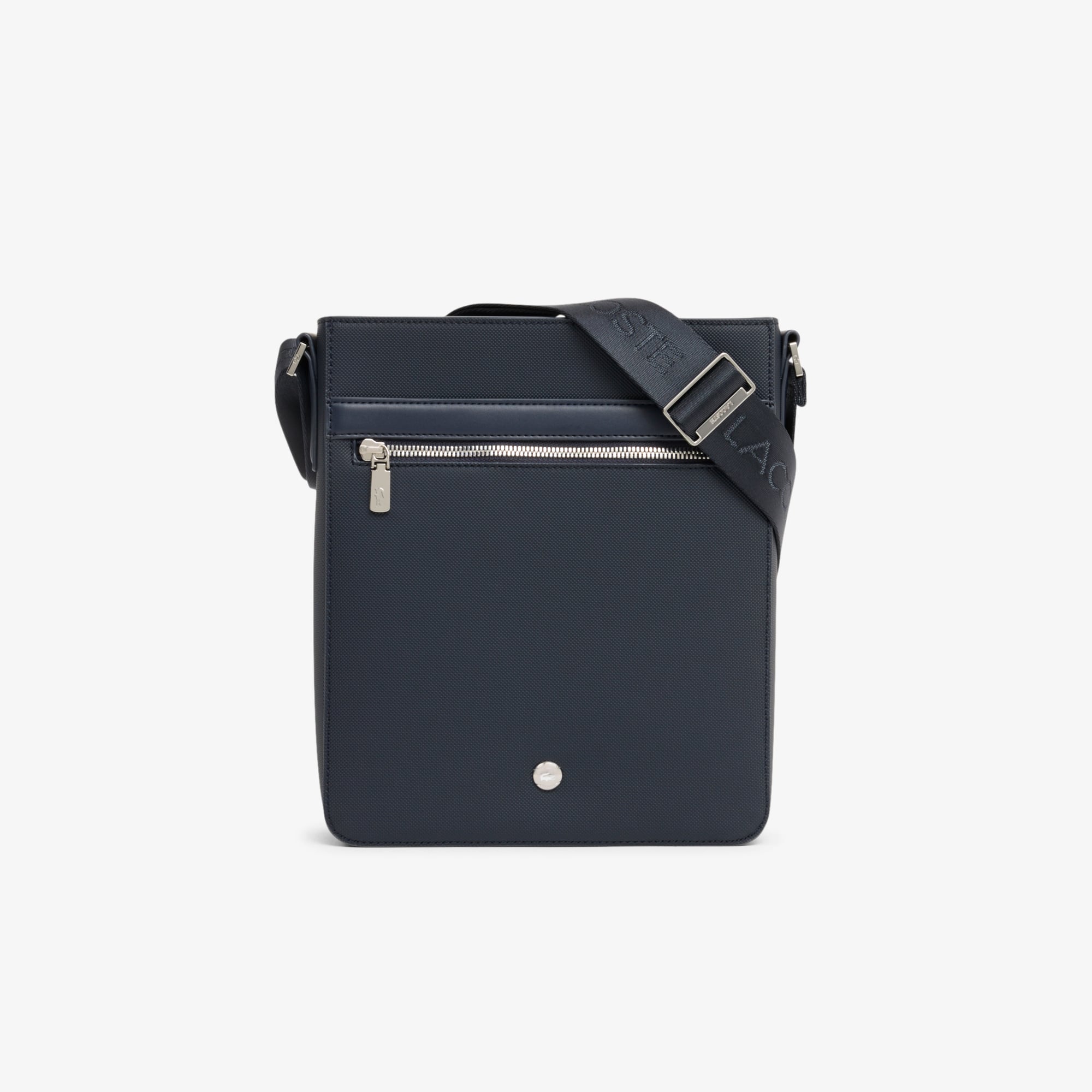 Lacoste Langon Vertical Petit Piquã© Satchel - One Size In Blue