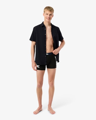 Paquete de 3 calzoncillos b&oacute;xer de algod&oacute;n para hombre