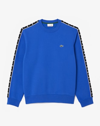 Logo Strip Crew Neck Sweatshirt