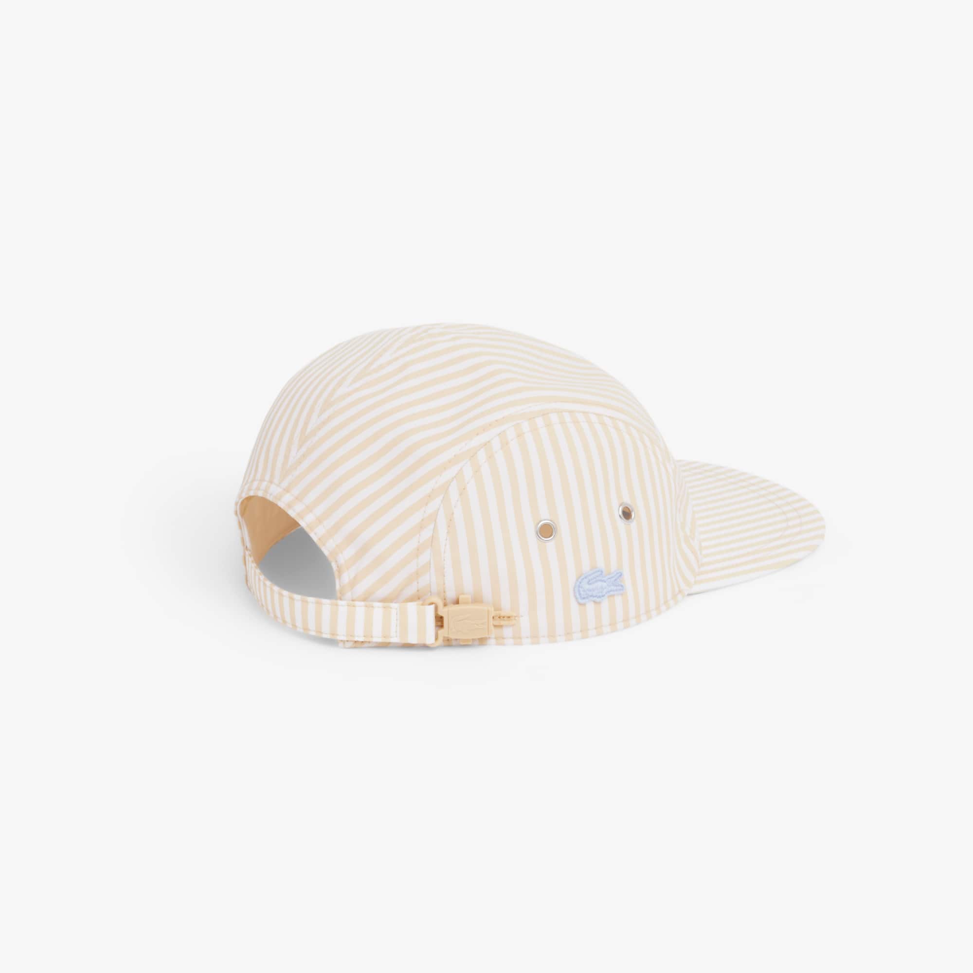 LOWCLASSIC STRIPE PIQUE CAP トップス　完売 Striped Poplin Jockey Cap - Caps & Hats - New In 2026 | Lacoste