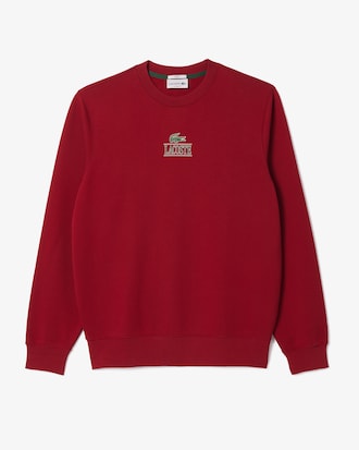 Unisex Signature Print Fleece Sweatshirt