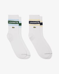 Unisex 2-Pack Ribbed Cotton Socks