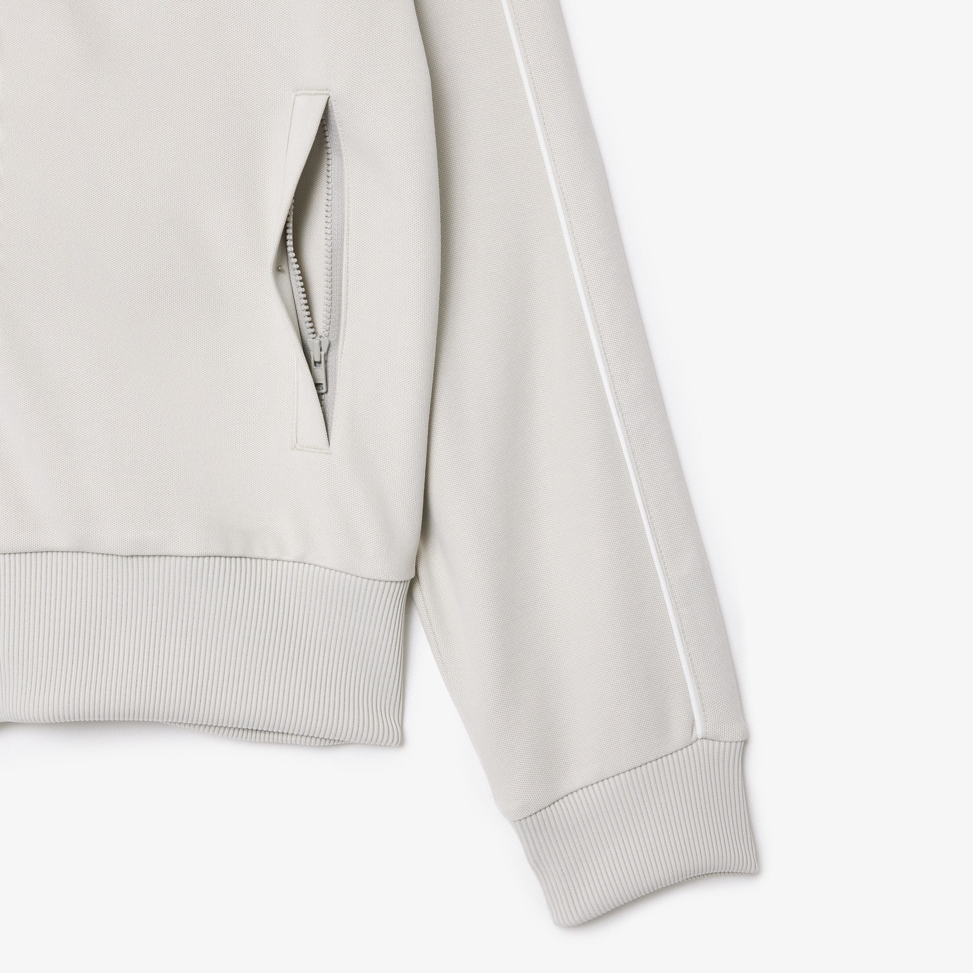 Men's Paris Piqué Zip-Up Track Jacket - Sweaters