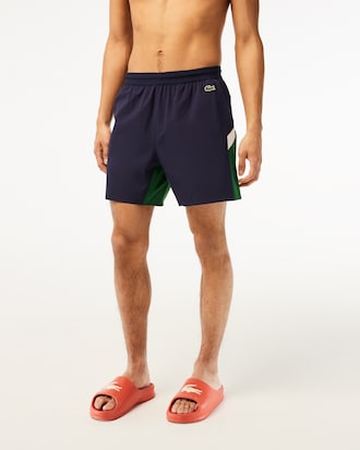 Men’s Colorblock Swim Trunks