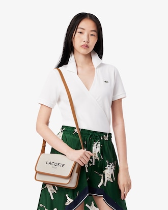 Women's Heritage Canvas Flap Close Satchel