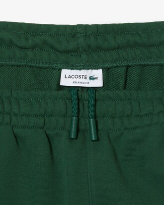 Pantalon de surv&ecirc;tement homme Lacoste en coton biologique