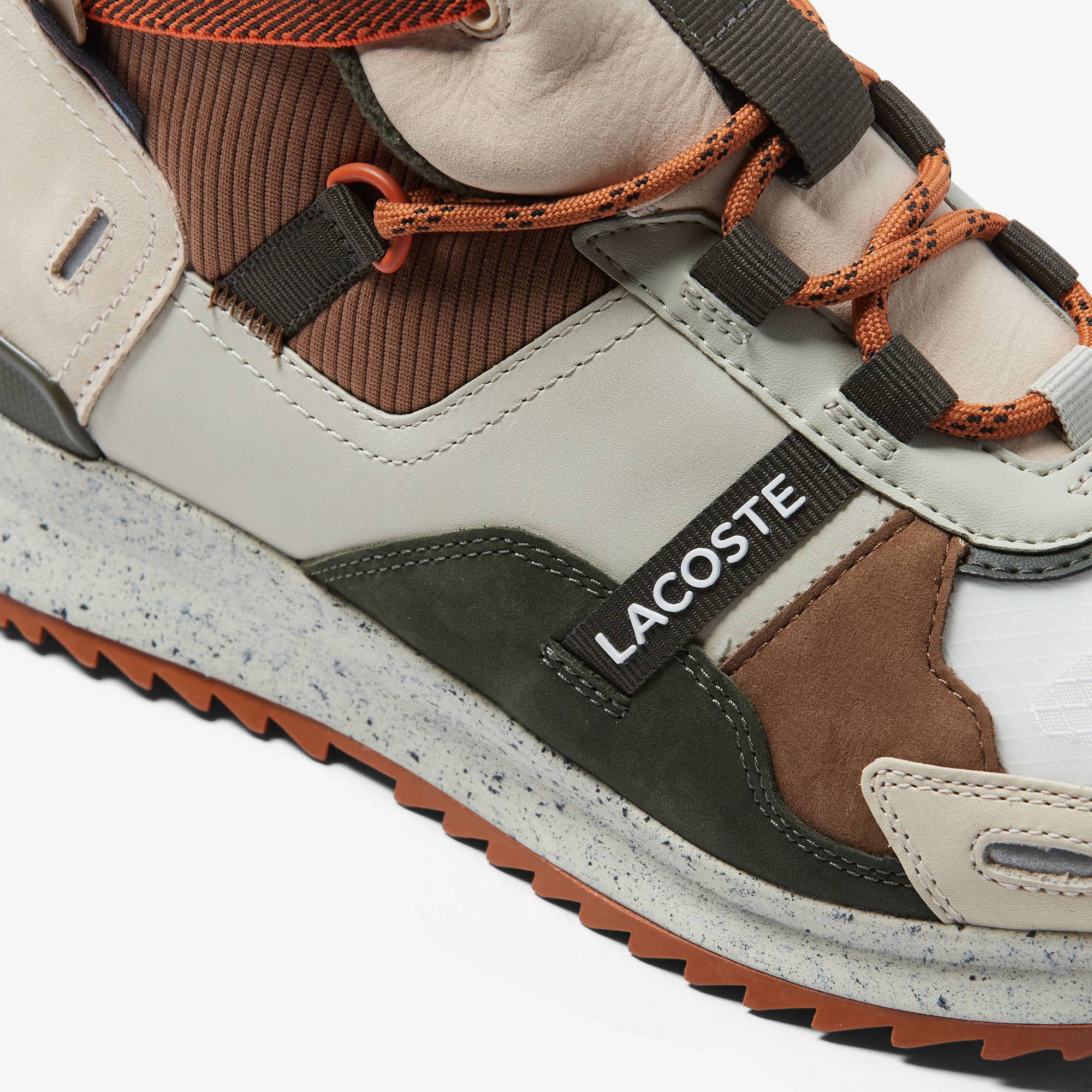 Men's Run Breaker Leather Color-Pop Outdoor Shoes - Sneakers