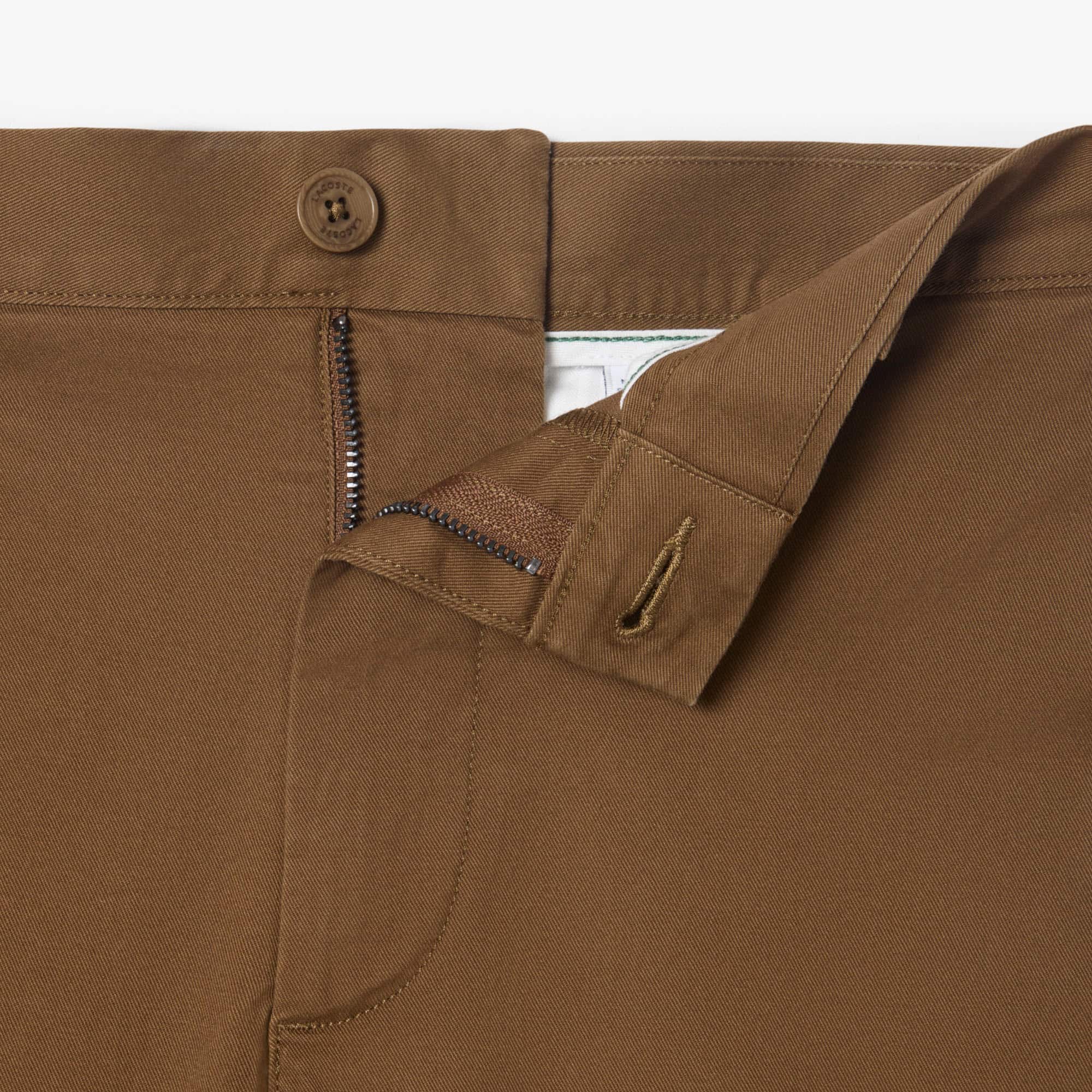 Slim Fit Cotton Chino Pants